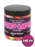 Pop Up fluo Bait Tech 2 tailles 250ml